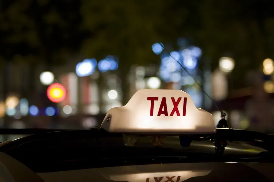 Taxi de nuit près de Vitré