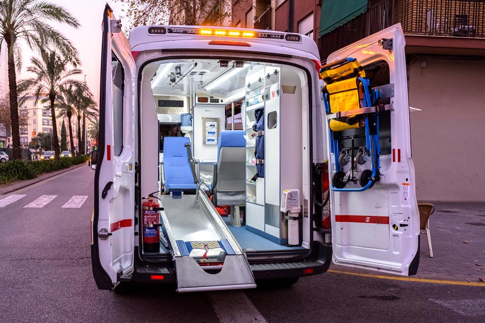 Ambulance près de Vitré